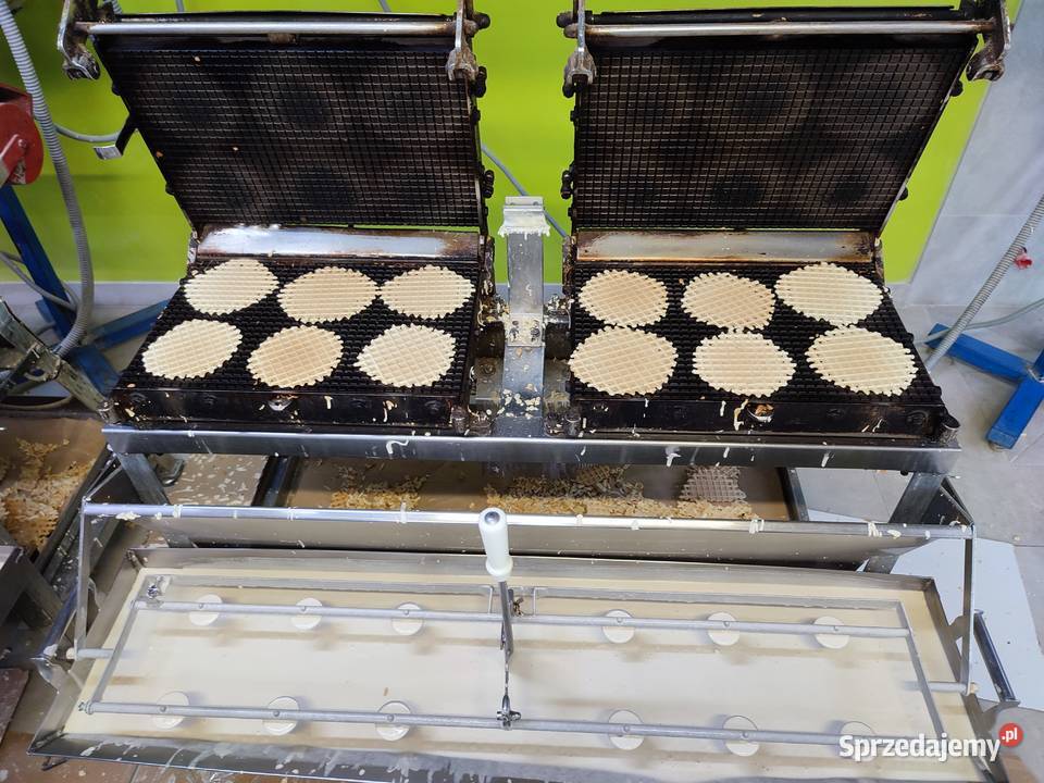 maszyna do wypieku podpłomyków gofrów wafli Świdnik