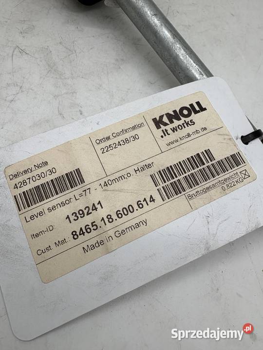 Knoll 139241 Level sensor Warszawa
