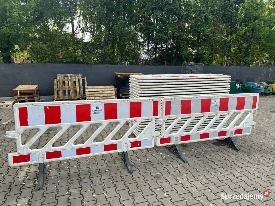 Barierka ochronna ogrodzenie płot budowlany Poznań