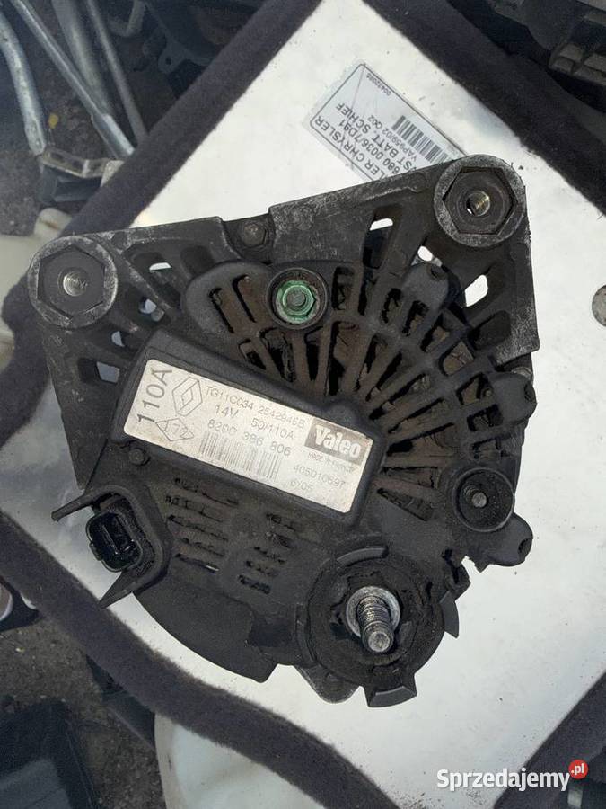Alternator Renault Megane II 15 dci 8200 386 806 wielkopolskie Ostrów Wielkopolski