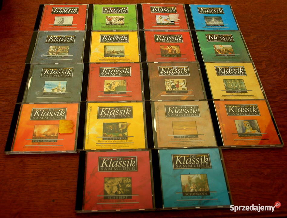 Kolekcja muzyki klasycznej klasik 18 CD mazowieckie Warszawa