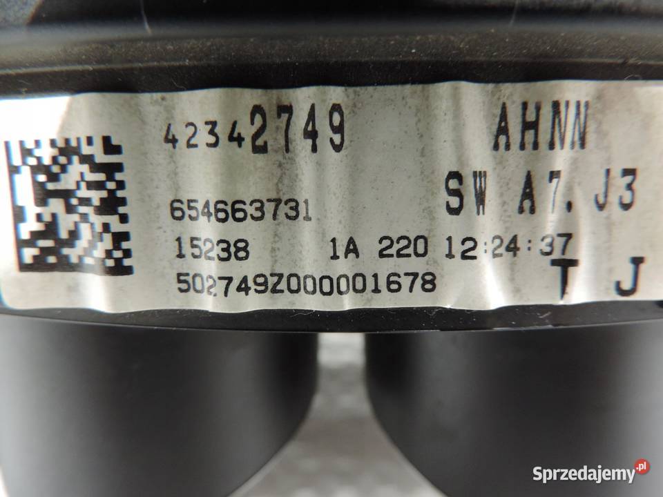 Liczniki zegary Opel Mokka A 16 CDTI 42342749 sprzedam