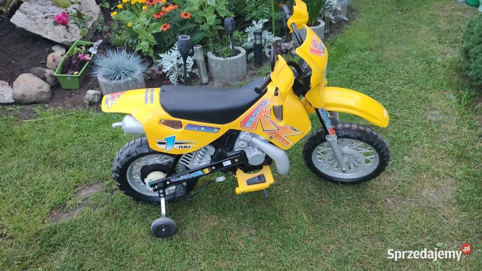 Motorek akumulator 6v Pojazdy elektryczne i spalinowe Bukowo
