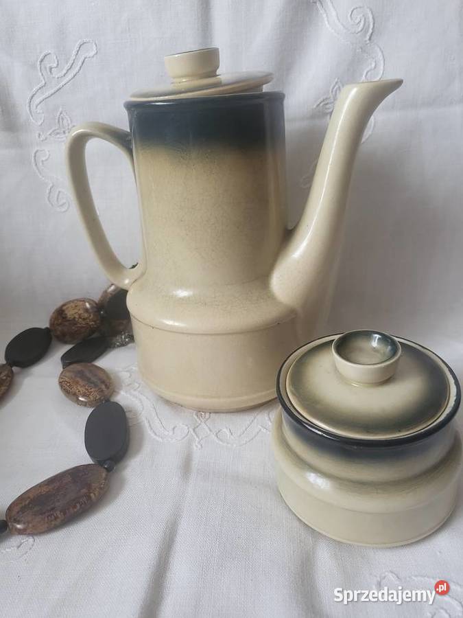 Dzbanek cukiernica porcelit syg Tułowice Łódź