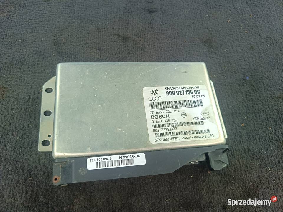 Komputer Skrzyni 8D0 927 156 DG Bosch Audi A4 B5 Myszków