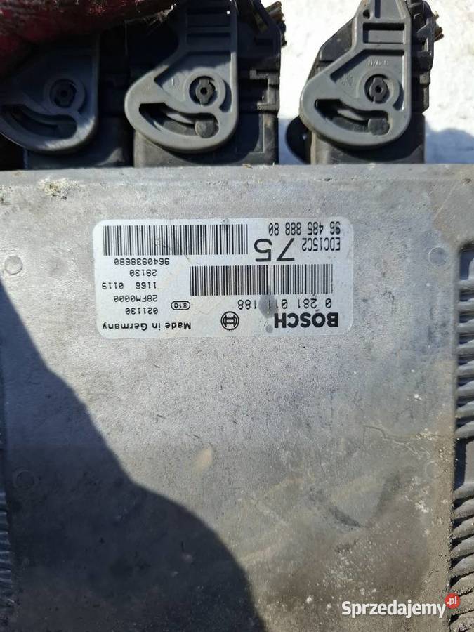 Komputer Sterownik Silnika Peugeot 206 Pozostałe Wisznice