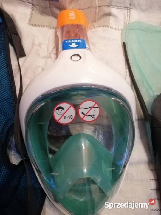 Zestaw do snorkelingu Subea maska Easybreath 500 Kowale