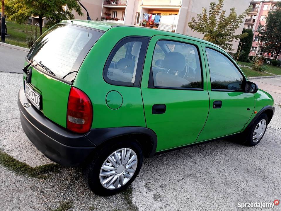 Opel Corsa B City 12 1997 5drzwi Bez Wkł zielony Jasło sprzedam