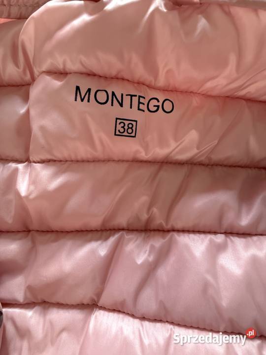 Montego letnia kurtka pikowana morelowa M 38 Brodnica