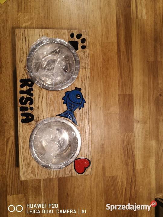 Stojaczek na miski psa kota Wejherowo