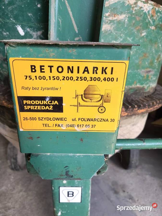Betoniarka Defro 150 Szydłowiec