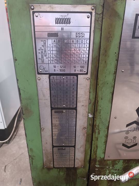 Tokarka SARO SPA82000 z uchwytem tokarskim 500 Produkcja Bogdanka