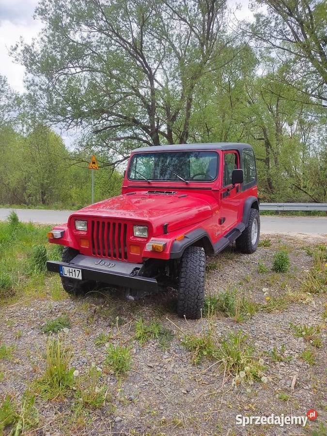 Jeep Wrangler YJ 25 rocznik 1995 benzyna Skierbieszów sprzedam