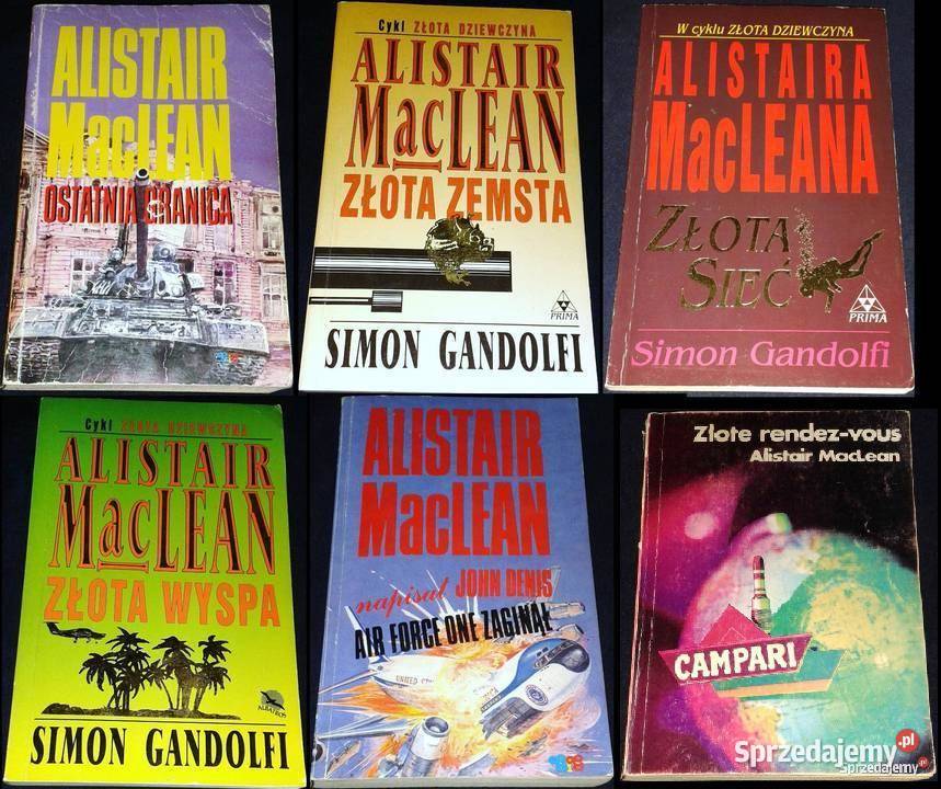 Alistair MacLean 24 książek Chełm