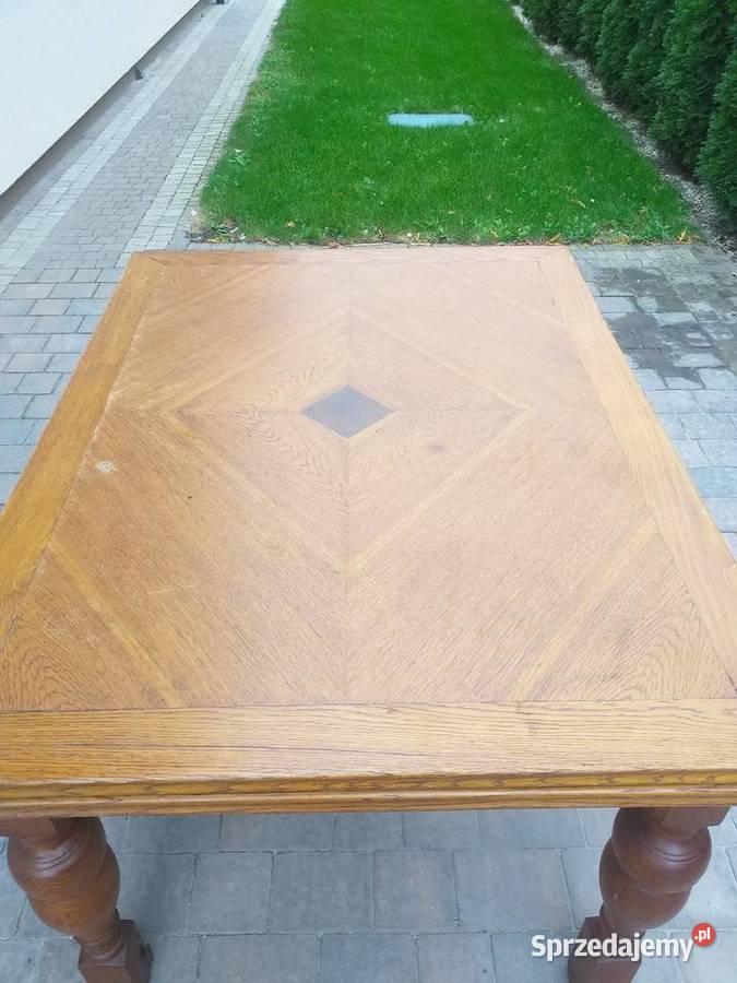 Stół debowy holenderski 120 207x 89x 75