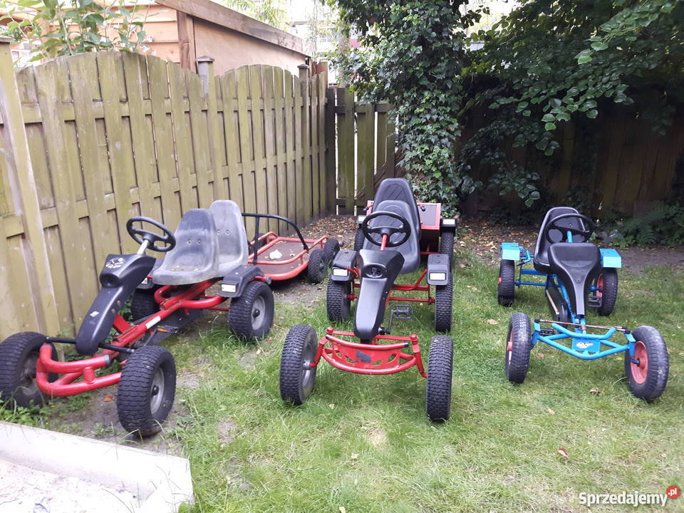 Gokart z przyczepą czterokolowiec ma pedaly Września sprzedam