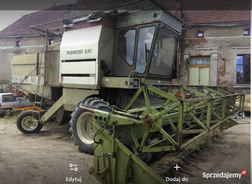 Kombajn Fortschritt E514 Jarantowice