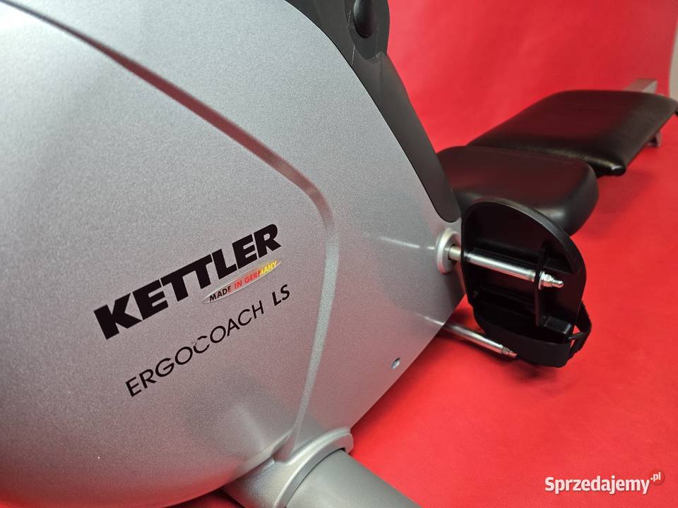 Piękny Mocny Wioślarz KETTLER COACH E ergocoach Sprzęt do ćwiczeń Ostrzeszów sprzedam