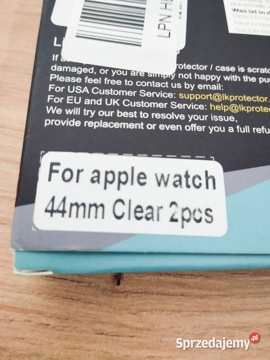 Szkło ochronne na Apple Watch dwupak