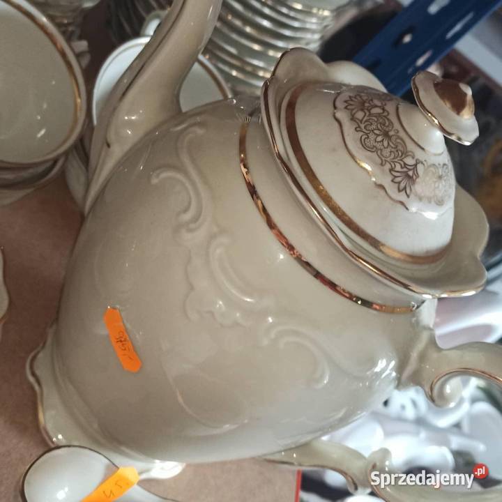 Dzbanek do kawy Schumann Germany Wielki Ecru pomorskie