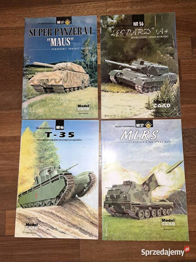 Modele kartonowe 4 Duże skala 125 T35 Panzer Bielsko-Biała