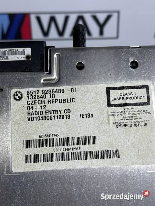 BMW F20 F30 F31 F32 F36 RADIO CZYTNIK ODTWARZACZ osobowe sprzedam