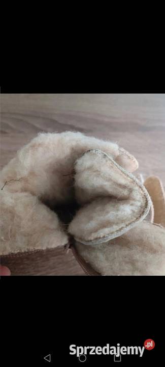 Buty zimowe dziewczynki biały Kozaczki Krosno