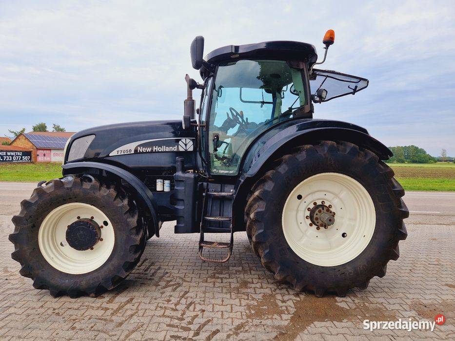 Holland T7050 Tuz Wom Pneumatyka 50 isobus LS Dobrzyniewo Duże