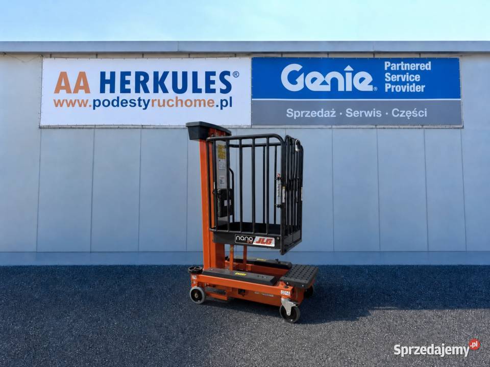Podnośnik masztowy podest zwyżka JLG Nano 35 nie Poznań