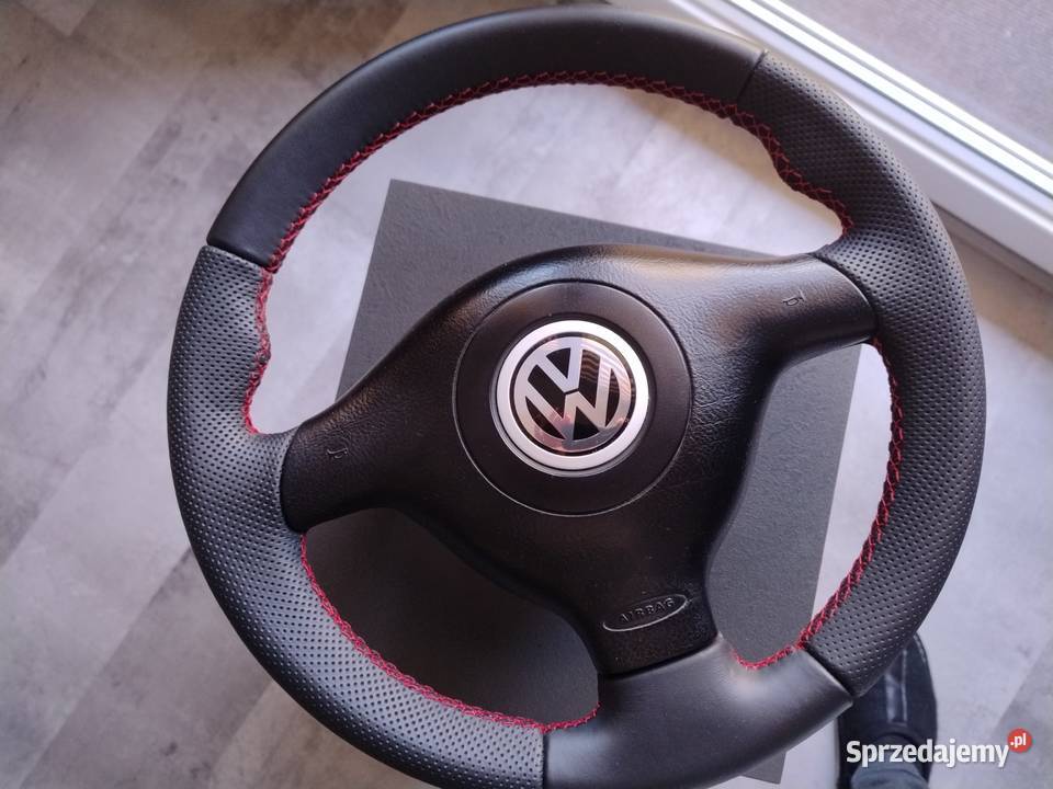 VW Passat Golf 4 Bora kierownica skórzana super Rok produkcji 2000 Łaziska Górne sprzedam