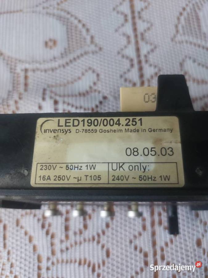 BOSCH LED 190004251 ZEGAR PIEKARNIKA Nowy Sącz sprzedam