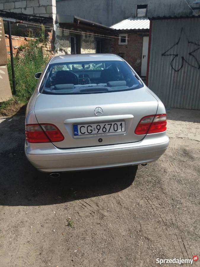 sprzedam ładnego mercedesa clk z niezawodnym kujawsko-pomorskie Grudziądz