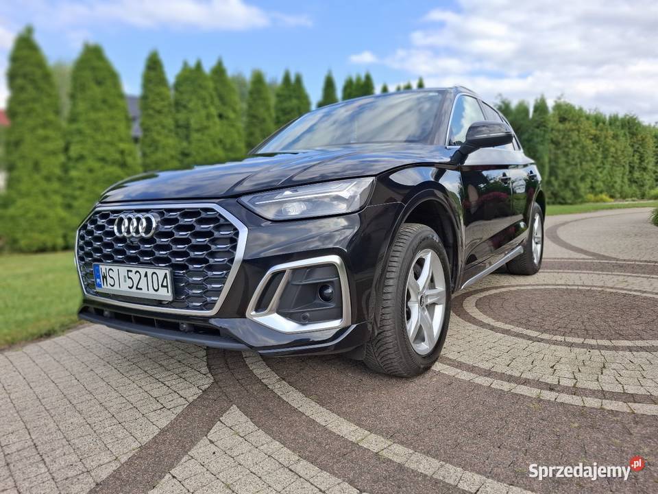 Piekna Audi q5 2 0 bwnzyna 265 2021 r 1996cm3 Siedlce