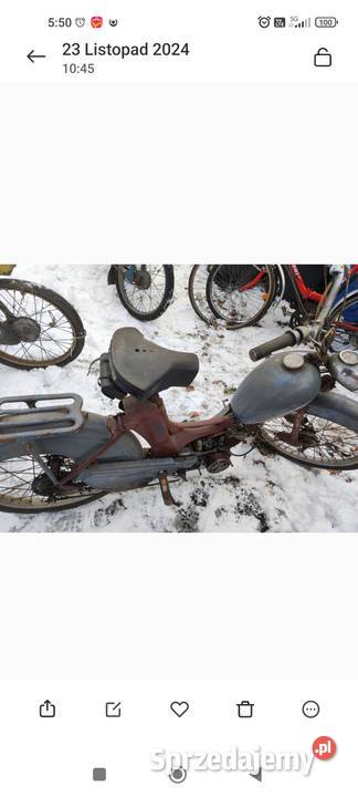 Simson sr2 1957 przejsciowka polbebny zabytek 1233455km Simson śląskie