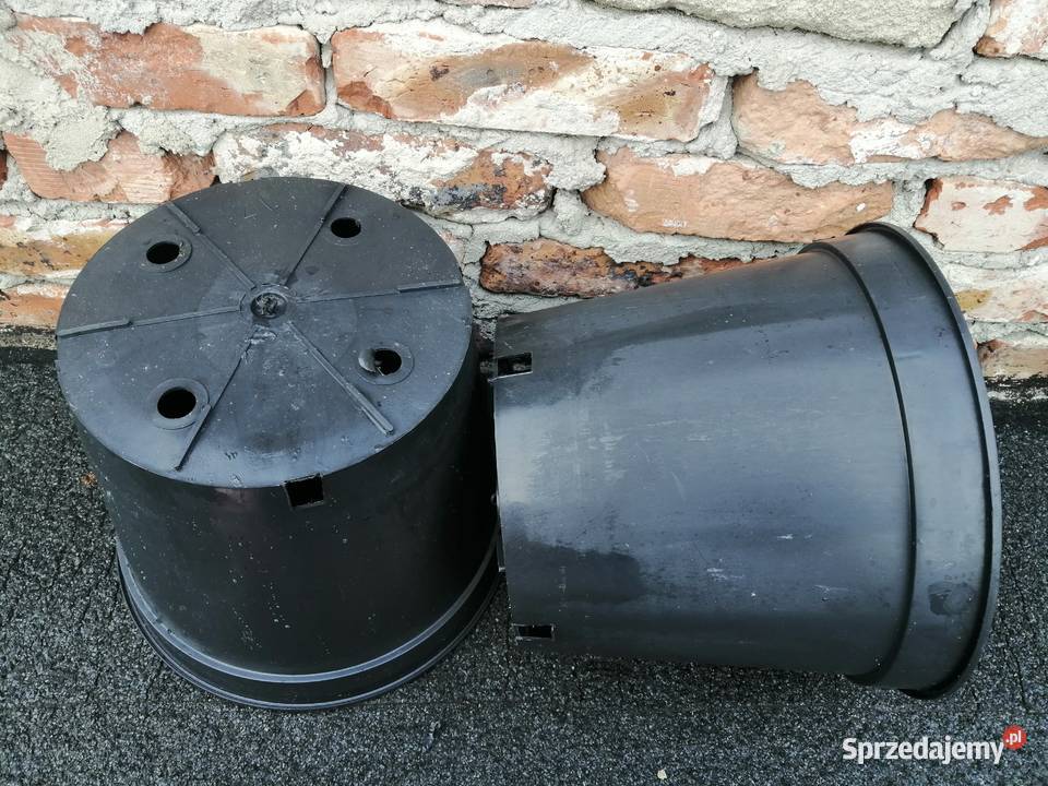 Doniczki 14 L litrów TWARDE NOWE 30 14L Wysokie