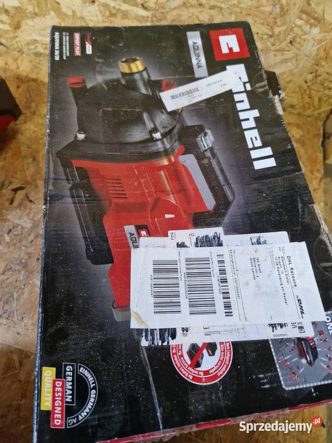 Akumulatorowa POMPA Ogrodowa AQUINNA 3630 Elektryczne Głogowa