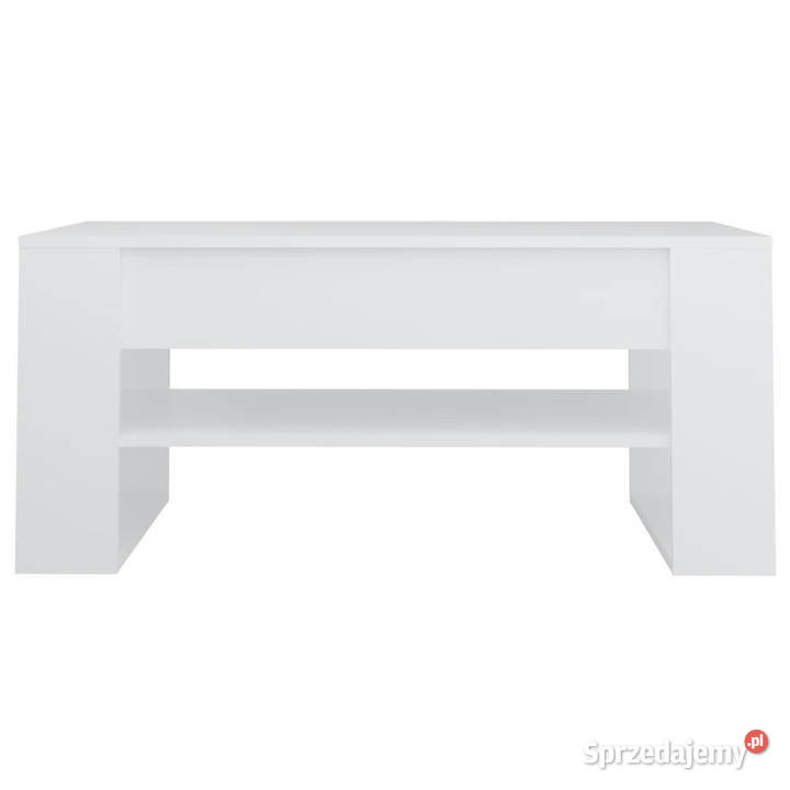 Stolik kawowy biały 102x55x45 materiał Stoły Warszawa sprzedam