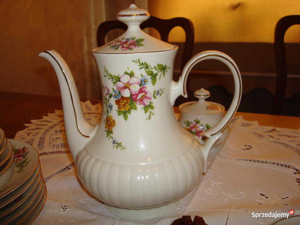 Antyczny kawowy MITTERTEICH BAVARIA z PORCELANY Jelenia Góra sprzedam