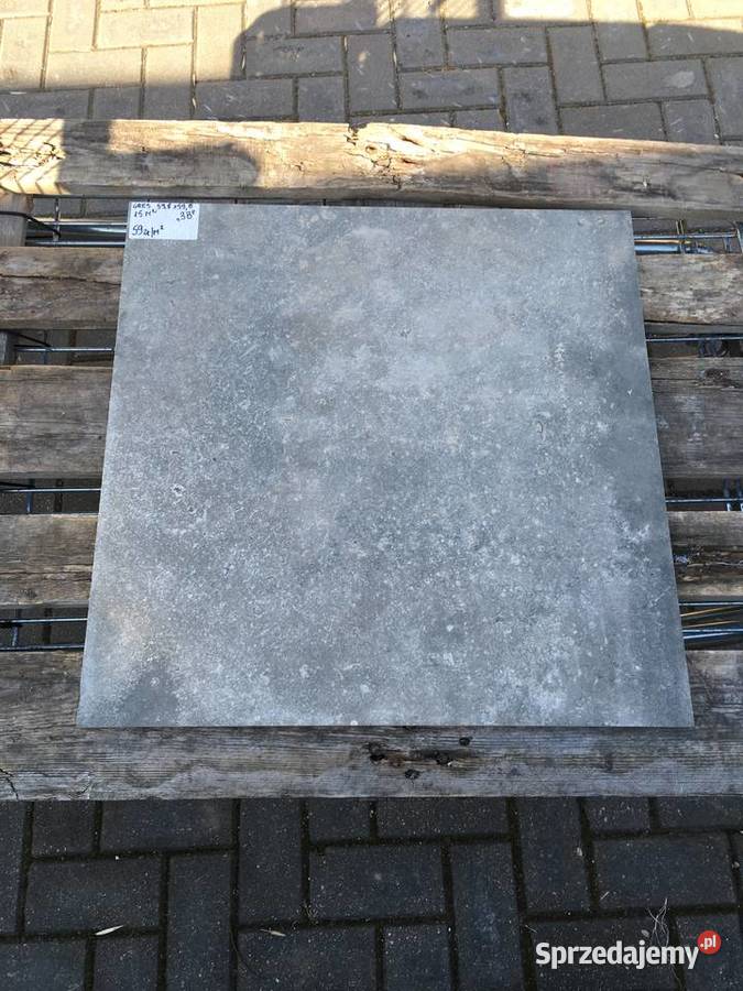 Gres płytka podłogowa beton grey 598x598 Reguły