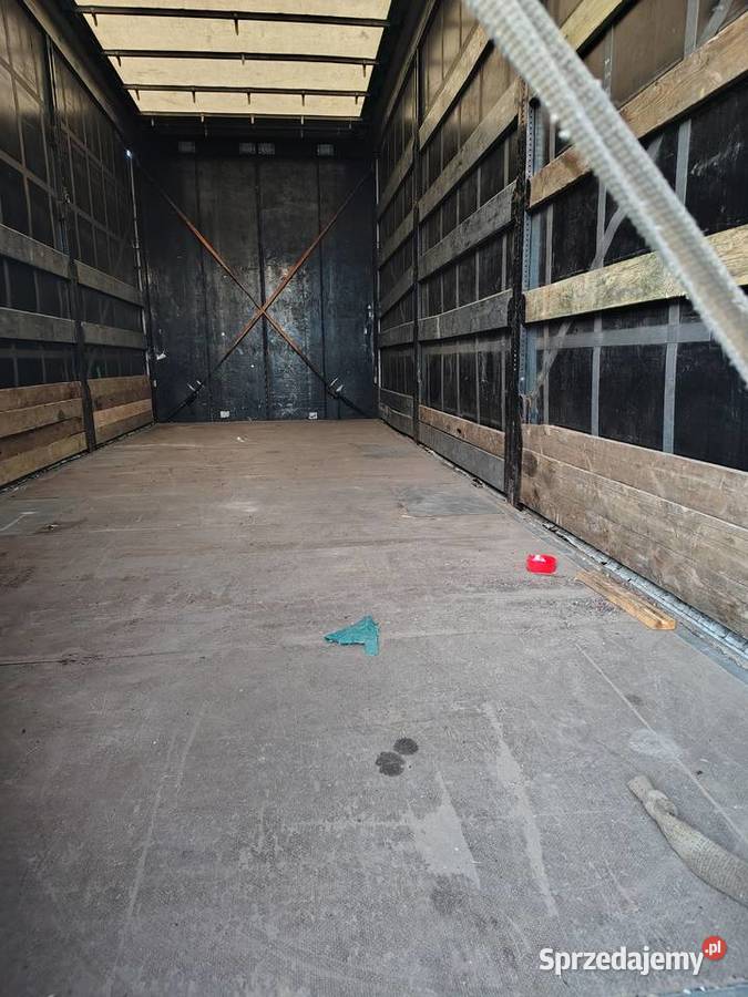 Przyczepa tandem wielton firanka Burtowe i plandeki