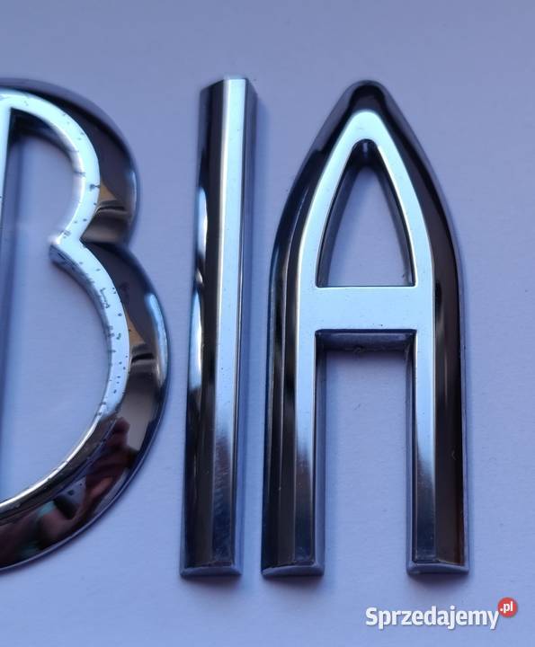Napis emblemat Skoda Fabia I 9904r Emblematy Lipno