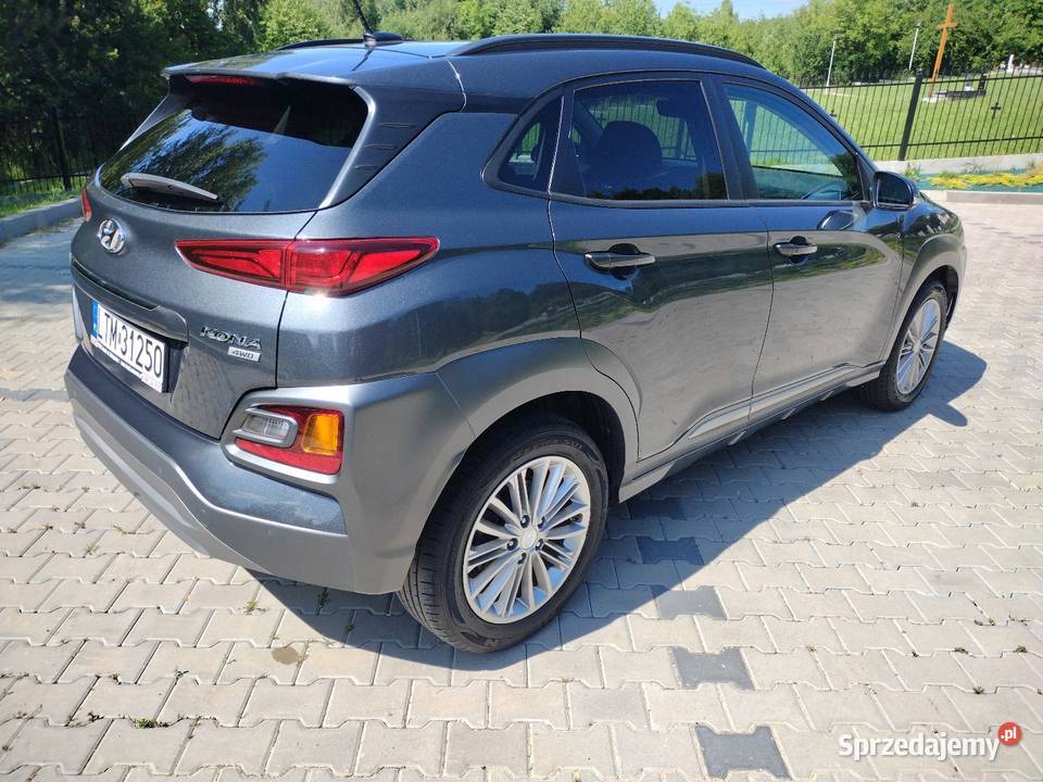 Hyundai Kona 2018 AUTOMAT 4X4 SALON POLSKA ABS podkarpackie Rzeszów
