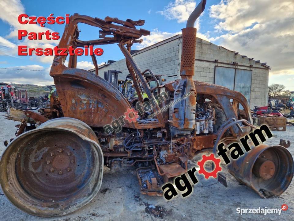 Fendt 716 S4 części silnik skrzynia biegów oś Byków sprzedam