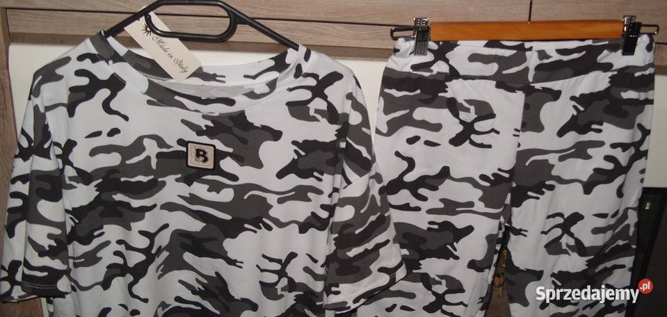 Bawełniany letni komplet Moro Bluzka Legginsy r Rawicz
