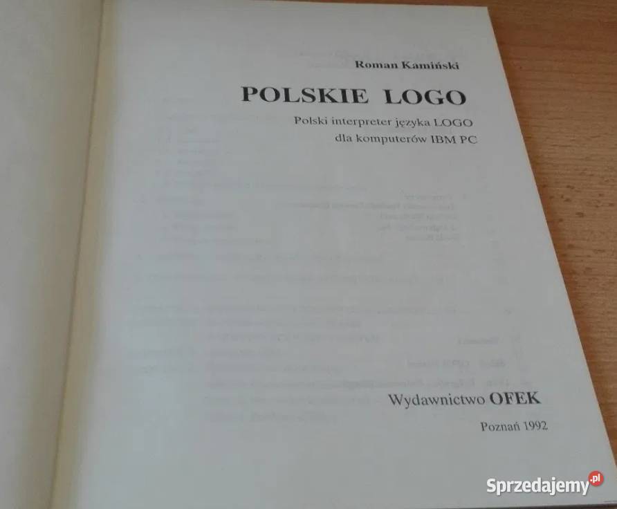 Polskie LOGO Polski interpreter języka LOGO tradycyjny podręcznik pomorskie Gdańsk sprzedam