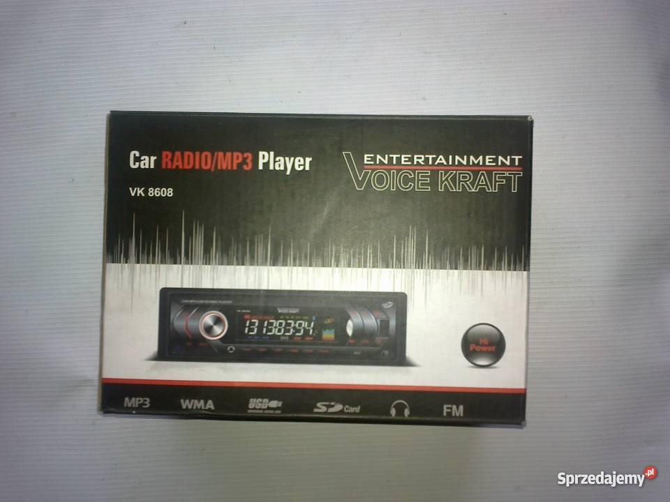 Radio samochodowe VK 8608 łódzkie Rawa Mazowiecka