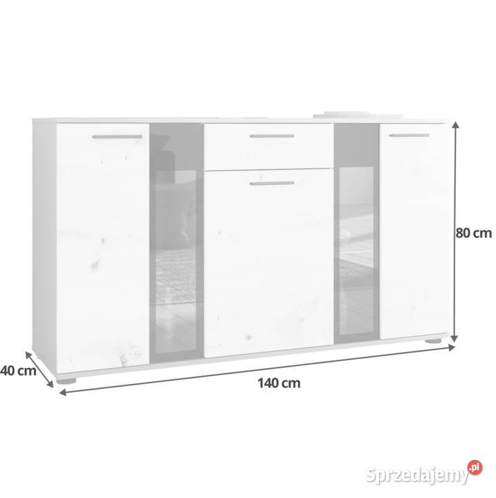 Zestaw Mebli Meblościanka Komoda Szafa 2drzwiowa 0cm dolnośląskie