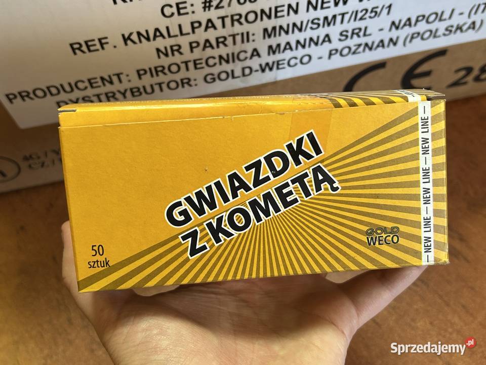 RACE PISTOLETOWE KOLOROWE GWIAZDKI Z KOMETĄ wielkopolskie Poznań sprzedam