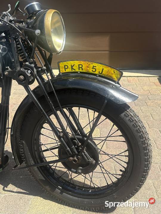 BSA M20 1945 Zabytek Biała karta dodatki Pozostałe Krotoszyn sprzedam