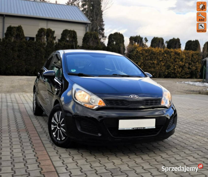 Kia Rio Klima Serwis Euro5 III 2011 91537km Nowy Sącz